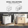 Nyall Bathroom Vanity 36 In, Pure White