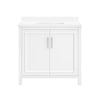 Nyall Bathroom Vanity 36 In, Pure White