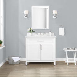 Product Image for Amelia Bathroom Vanity 36 In, Pure White