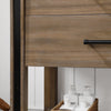 Laurie Double Bathroom Vanity 60 in, Acadia Wood